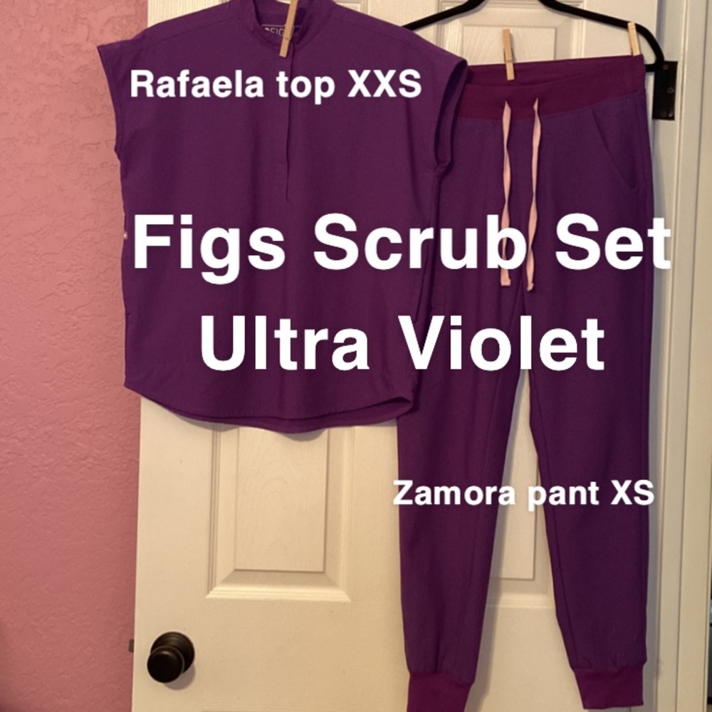 Figs scrub set ULTRA VIOLET
